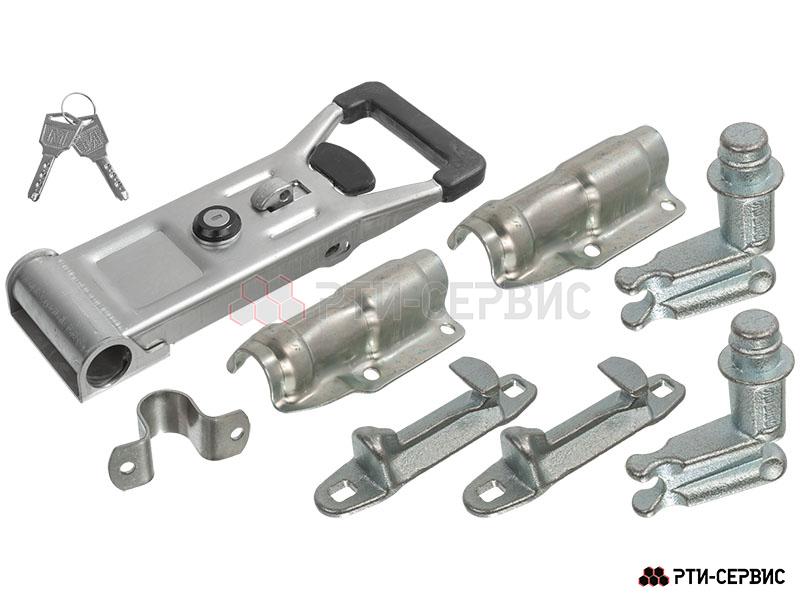 Запор штанговый Ø27 Zn ручка Push Light с ключом - фото 1