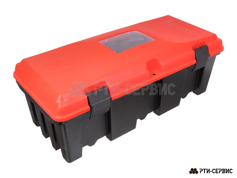 Пластиковый пенал для огнетушителя (640х310х250мм). Крепление: пластик/резинка  - фото 2