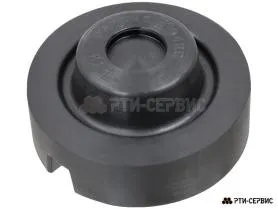 Накладка резиновая с пазом для подкатного домкрата ø38 h33 - фото 1