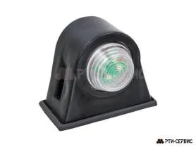 Фонарь габаритный с кронштейном LED (красный/белый) 24V (E-103) - фото 1