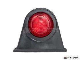 Фонарь габаритный с кронштейном LED (красный/белый) 24V (E-103) - фото 2