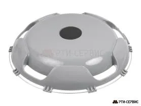 Колпак колеса передний R-22.5 серый