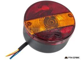 Фонарь задний круглый Ø140 мм., левый  - фото 2