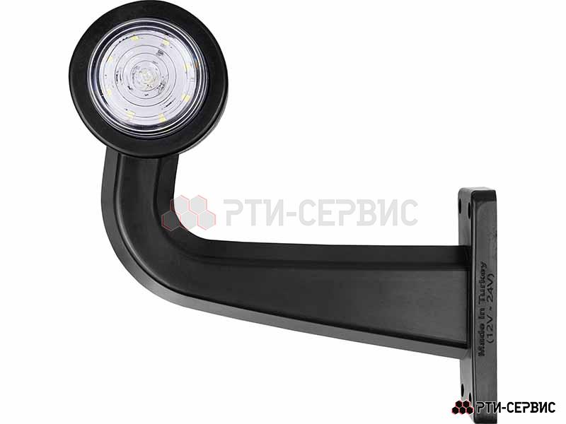 Фонари габаритные на кронштейне (2 шт.) LED красный/белый 24V (17 см) - фото 4