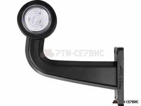 Фонари габаритные на кронштейне (2 шт.) LED красный/белый 24V (17 см) - фото 4