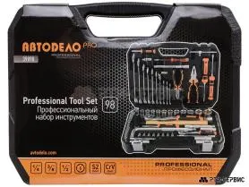 Набор инструмента (98 пpедметов) 1/2", 3/8", 1/4” «Professional»  - фото 3