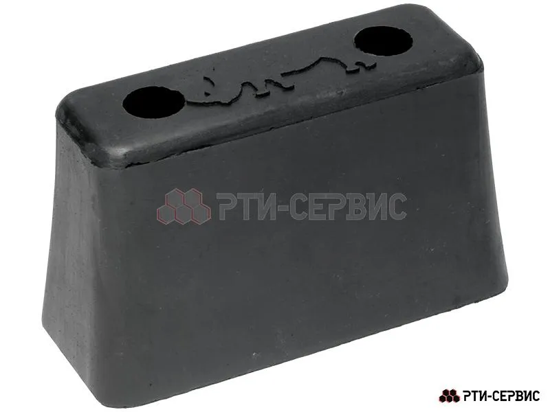 Отбойник (буфер) резиновый 120х50х70 мм