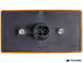 Фонарь габаритный 3-ех диодный LED с катафотом, жёлтый