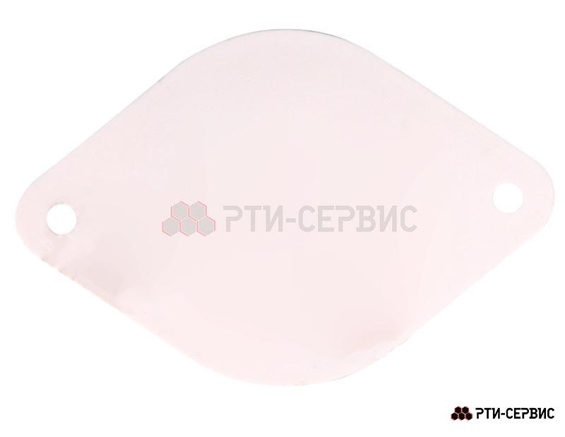 Отражатель КРАСНЫЙ круглый Ø=80mm с креплением на два винта - фото 2
