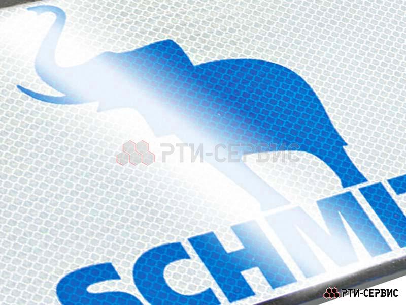 Брызговик для прицепа 400х400 мм Schmitz светоотражающий - фото 2
